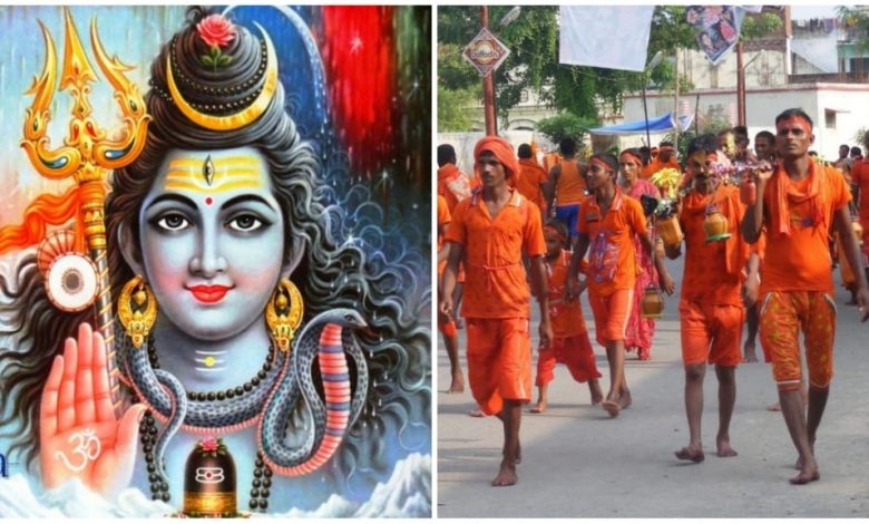 Lord Shiva devotees celebrate Bol Bom Yatra in Shravan Month