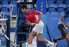 Novak Djokovic Smashes Racquet after losing in Olympic