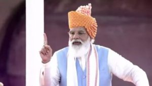 Narendra Modi on Independence Day