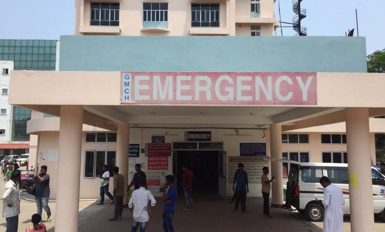Fire outbreak at Guwahati Medical College & Hospital