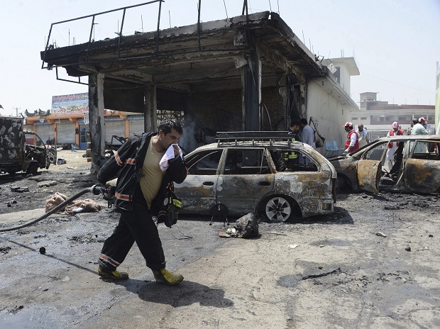 suicide bomber attack in Jalalabad