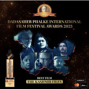 Vivek Agnihotri's 'The Kashmir Files' wins Best Film award at "Dadasaheb Phalke Awards 2023"