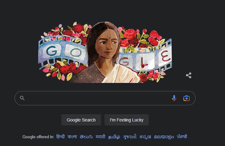 Google doodle honours Malayalam cinema's first female actor, PK Rosy on her 120th Birth Anniversary