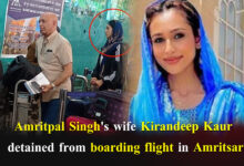 Amritpal Singh's wife Kirandeep Kaur detained from boarding flight in Amritsar