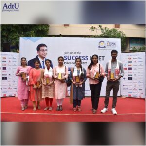 ADTU celebrates lucrative placements at "Success Meet Placement 2023" with UPSC CSE 2022, 5th rank holder Dr. Mayur Hazarika