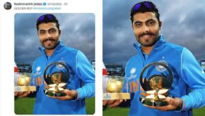 India celebrates 10 years of last ICC Trophy wins on Jadeja's two word tweet 
