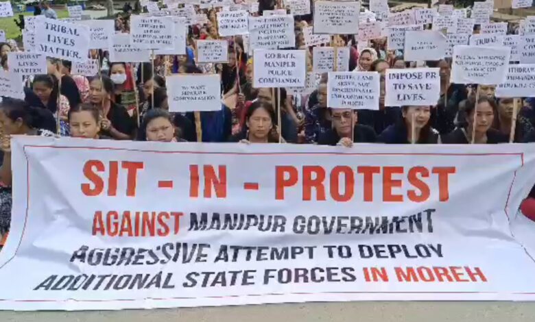 Kuki-Zo community sets today as the deadline to withdraw Manipur state forces from Moreh