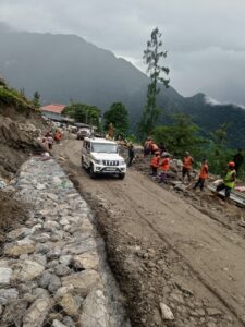Border Road Organisation responds swiftly to restore road connectivity to North Sikkim