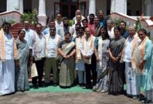 India Opposition MP's meet Manipur governor Anusuiya Uikey, submits memorandum