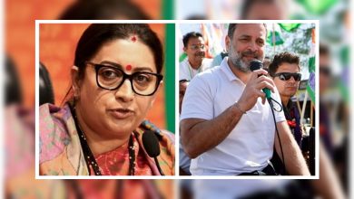 "I don't know who the Congress candidate contesting from Amethi, they are taking long to declare their candidate name" : Smriti Irani