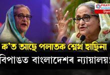 ভাৰততেই লুকাই আছে নেকি হাছিনা!